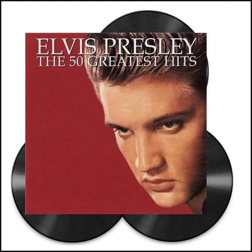 ELVIS PRESLEY THE 50TH GREATEST HITS LP