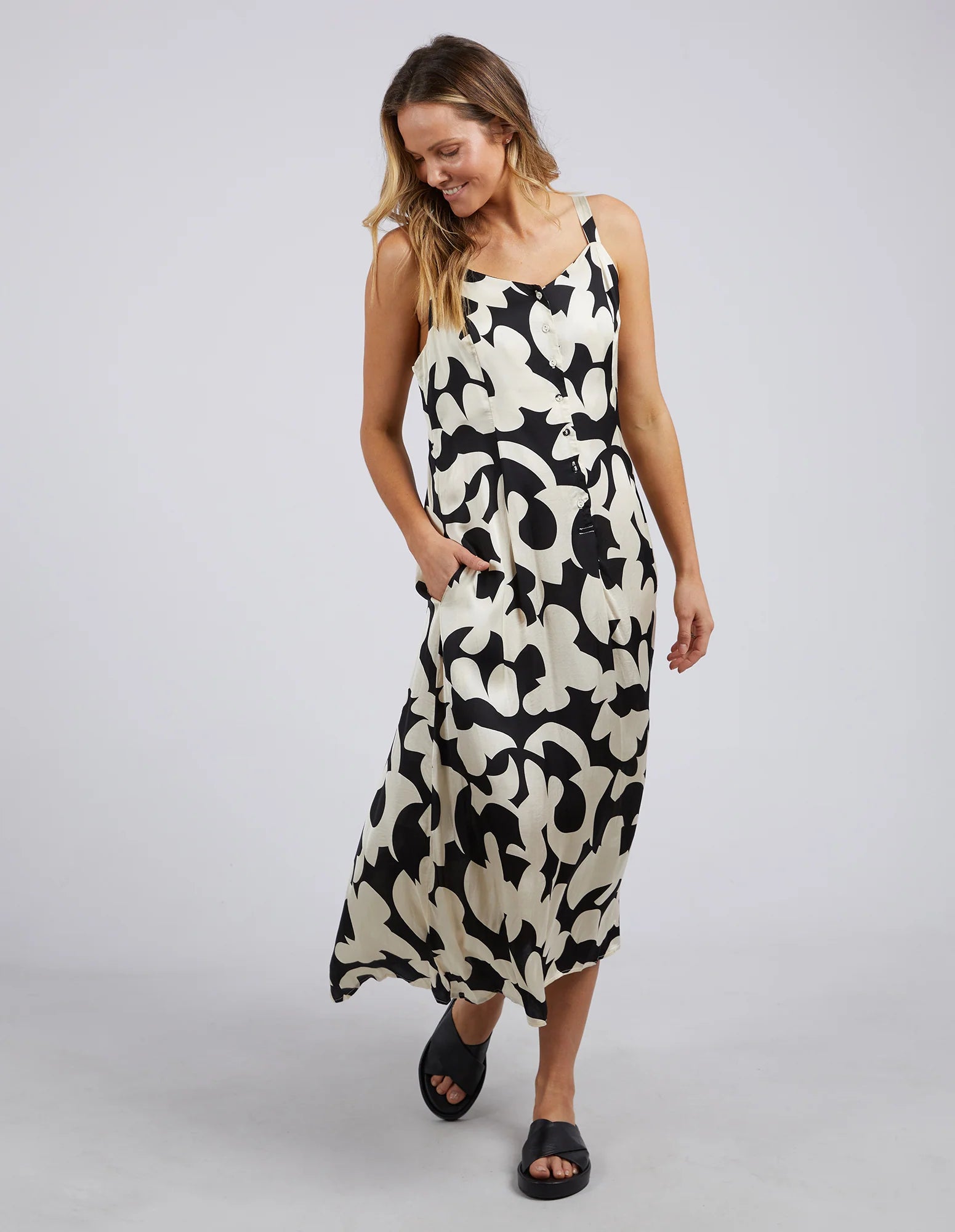 FOXWOOD CALYPSO DRESS BLACK