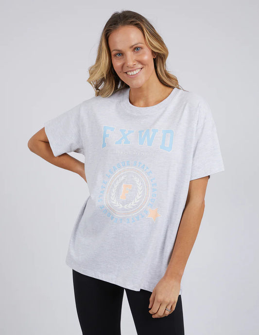 FOXWOOD GET THERE TEE GREY MARLE