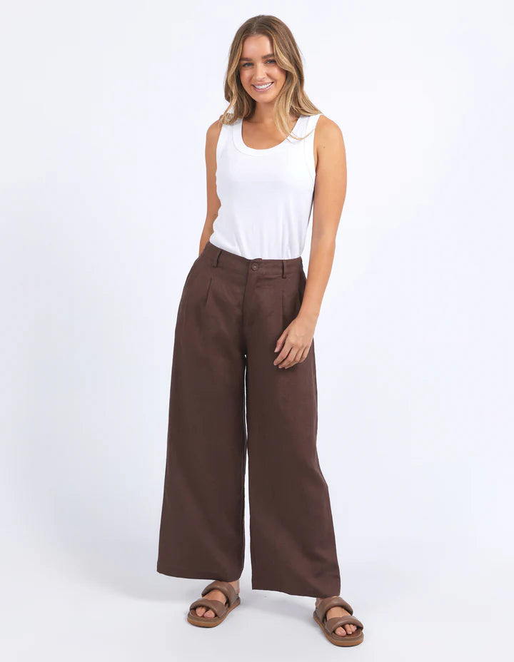 FOXWOOD PIERRA PANT CHOCOLATE