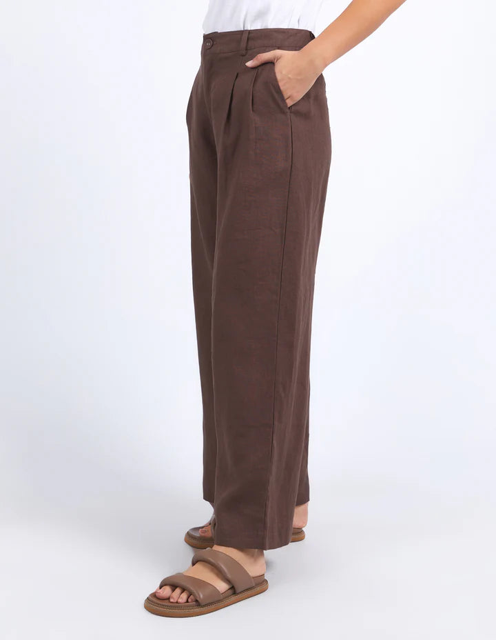 FOXWOOD PIERRA PANT CHOCOLATE