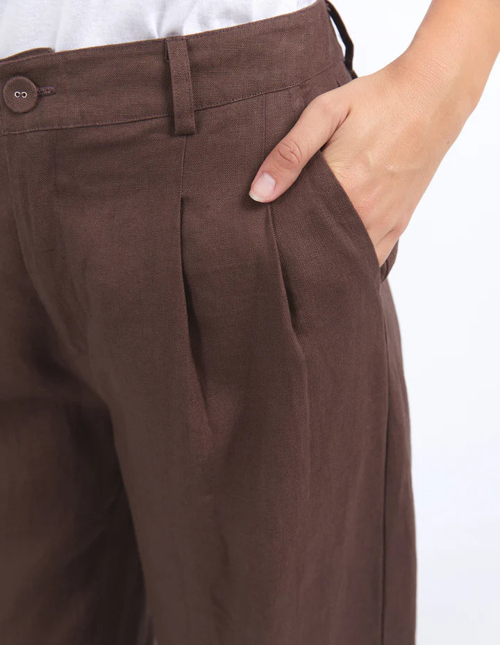 FOXWOOD PIERRA PANT CHOCOLATE