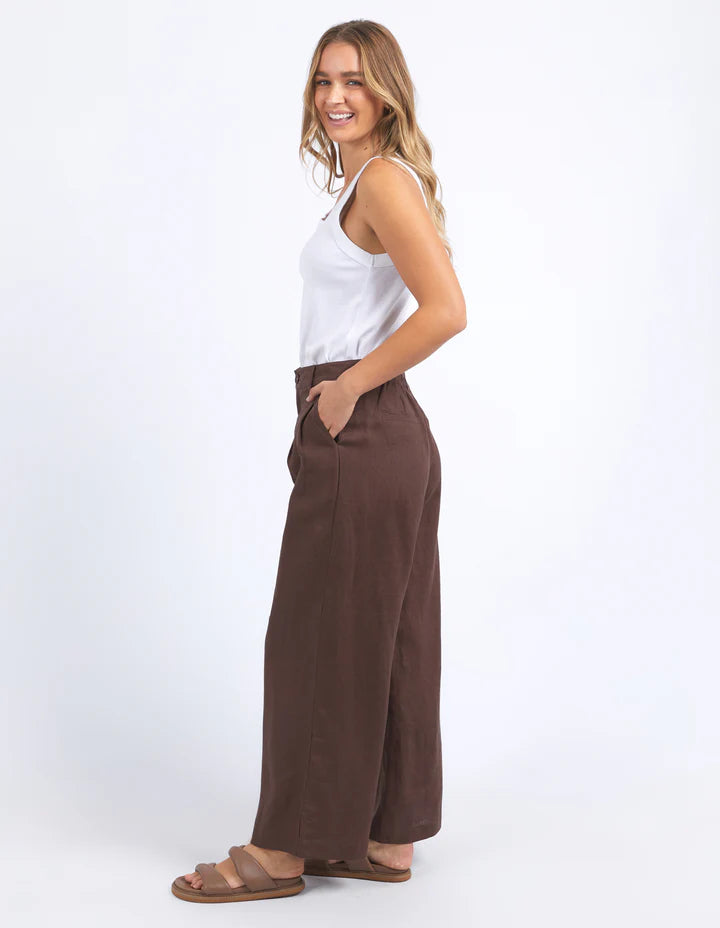 FOXWOOD PIERRA PANT CHOCOLATE