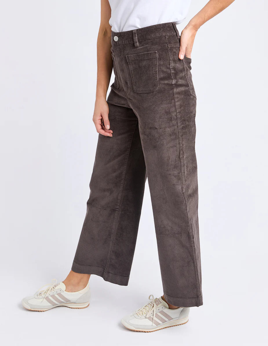 Foxwood Henrietta Cord Pant | Coffee Bean