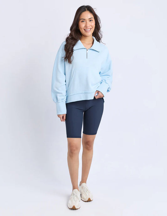 FOXWOOD SAILS ZIP CREW LIGHT BLUE