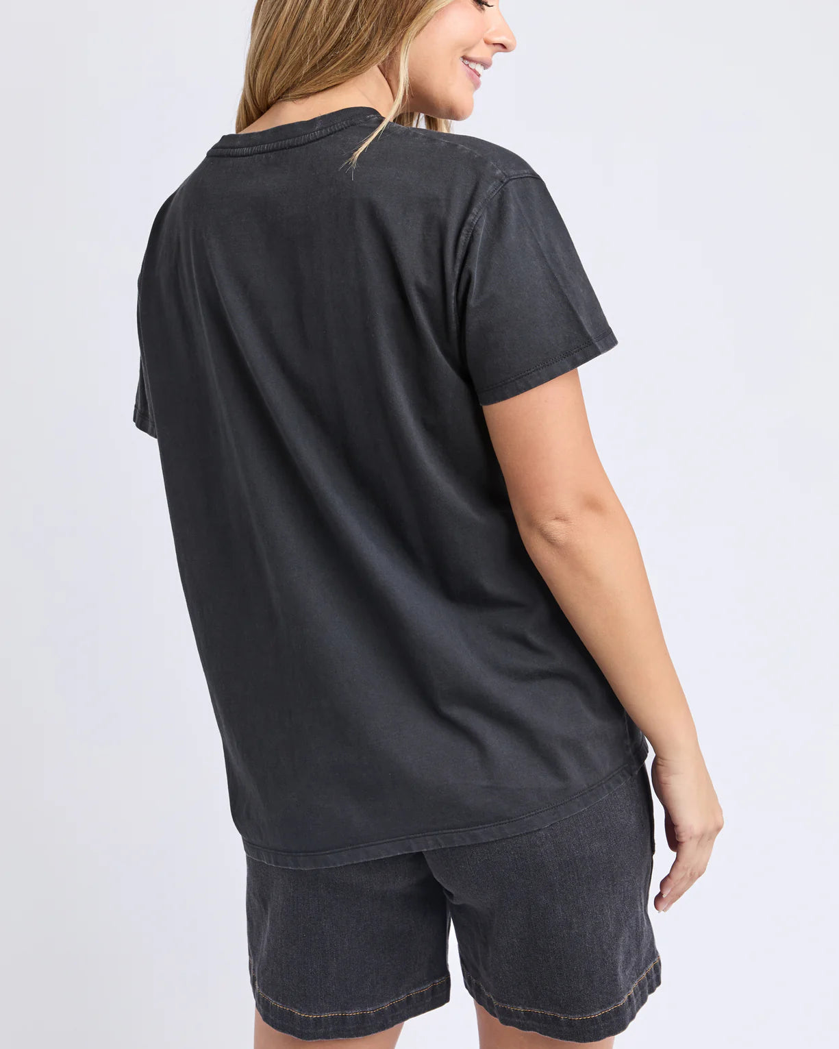 Foxwood Rodeo Tee Washed Black
