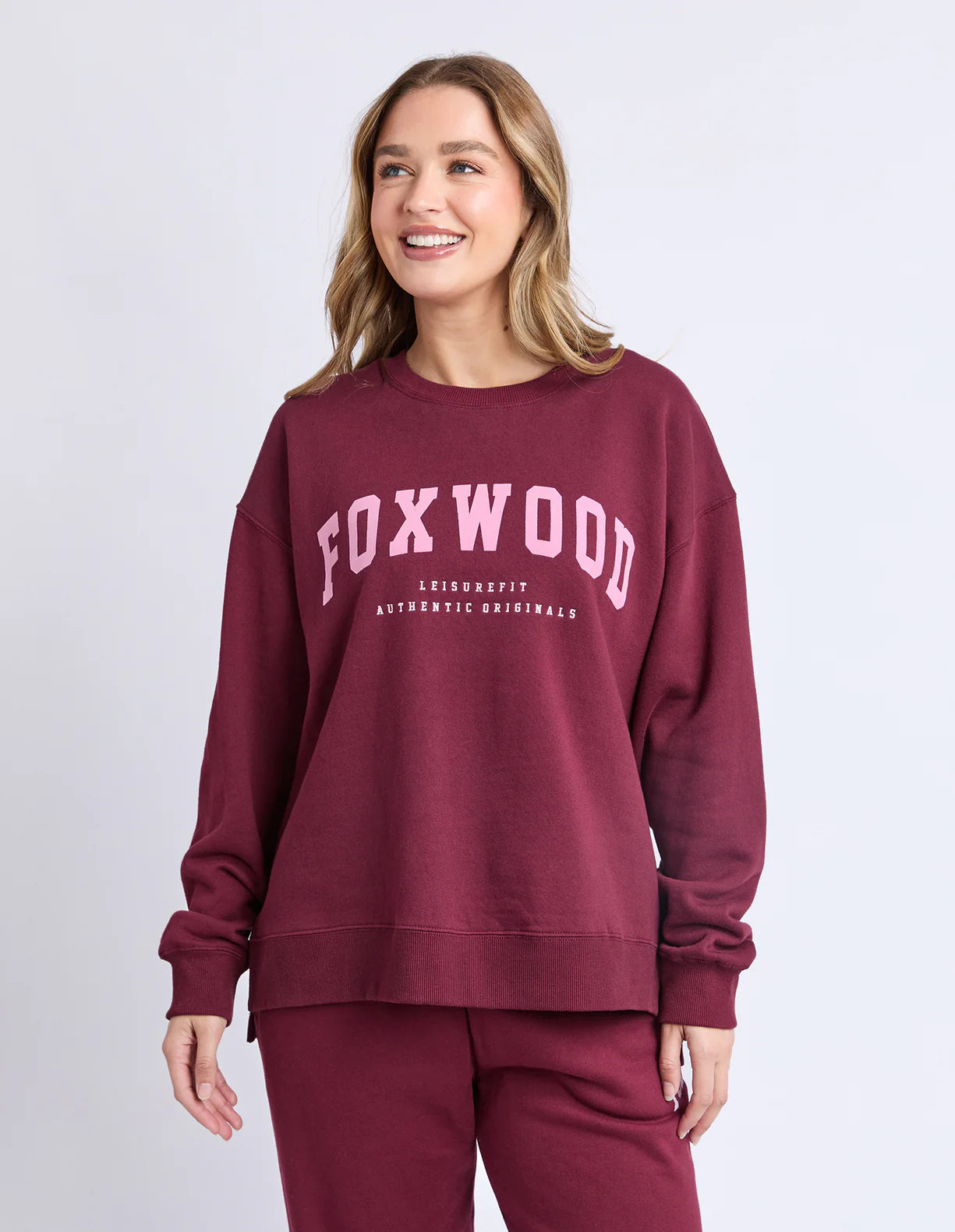 Foxwood Interval Crew | Port/Lilac