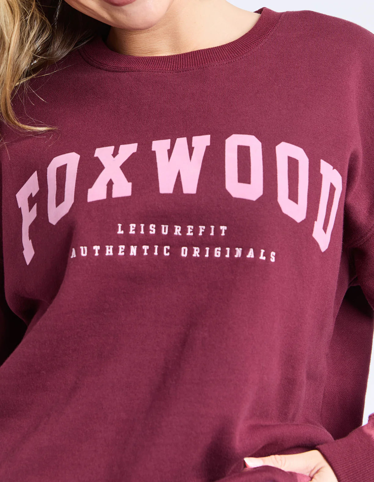 Foxwood Interval Crew | Port/Lilac