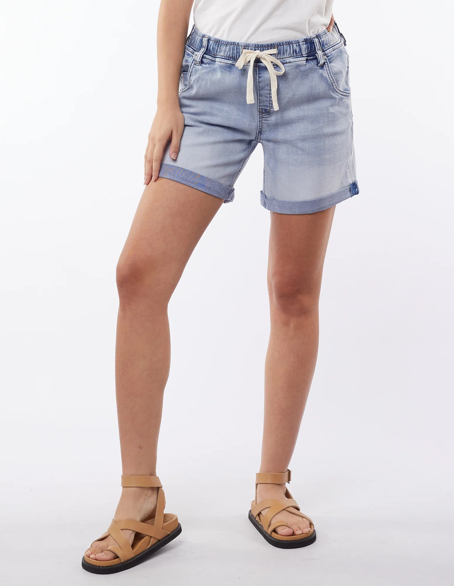 FOXWOOD GABRIELE JOGGER SHORT LIGHT BLUE