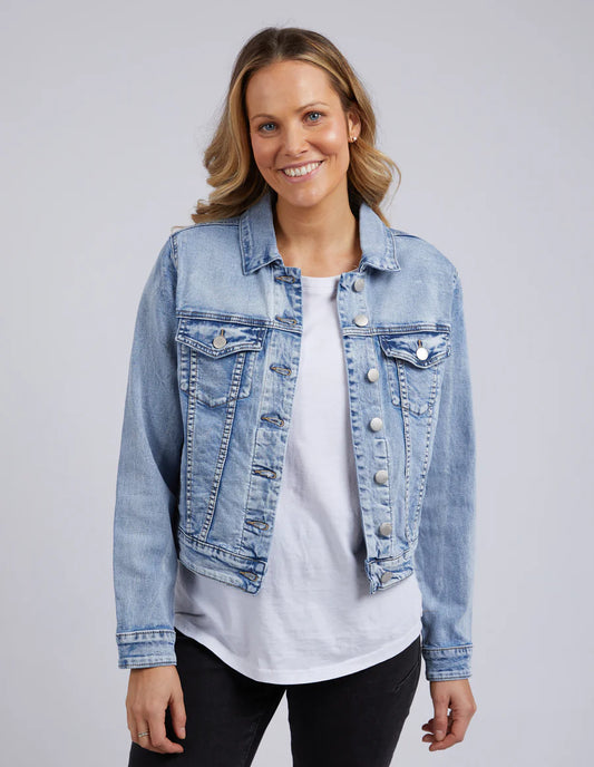 FOXWOOD GEORGIA DENIM JACKET LIGHT BLUE