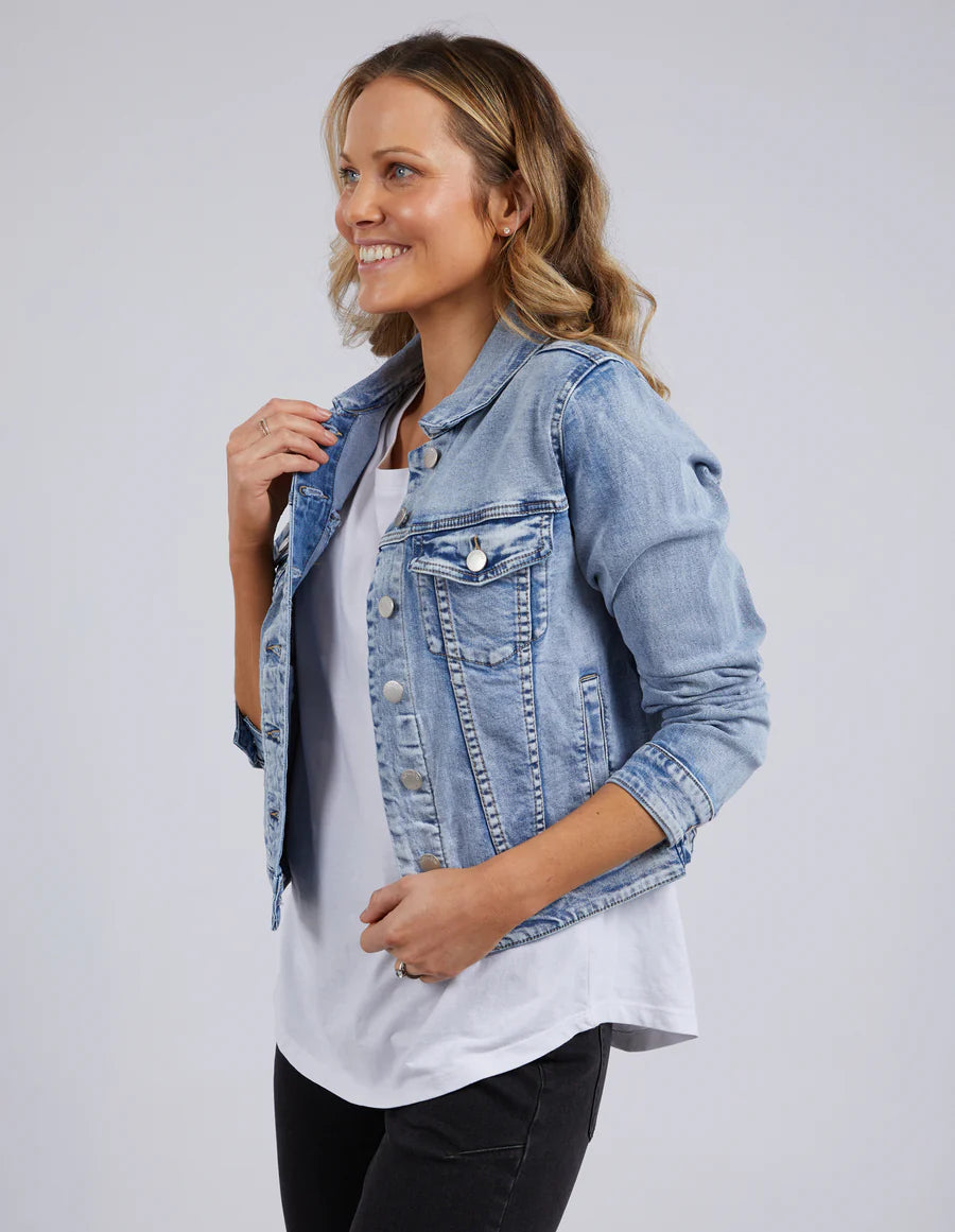 FOXWOOD GEORGIA DENIM JACKET LIGHT BLUE