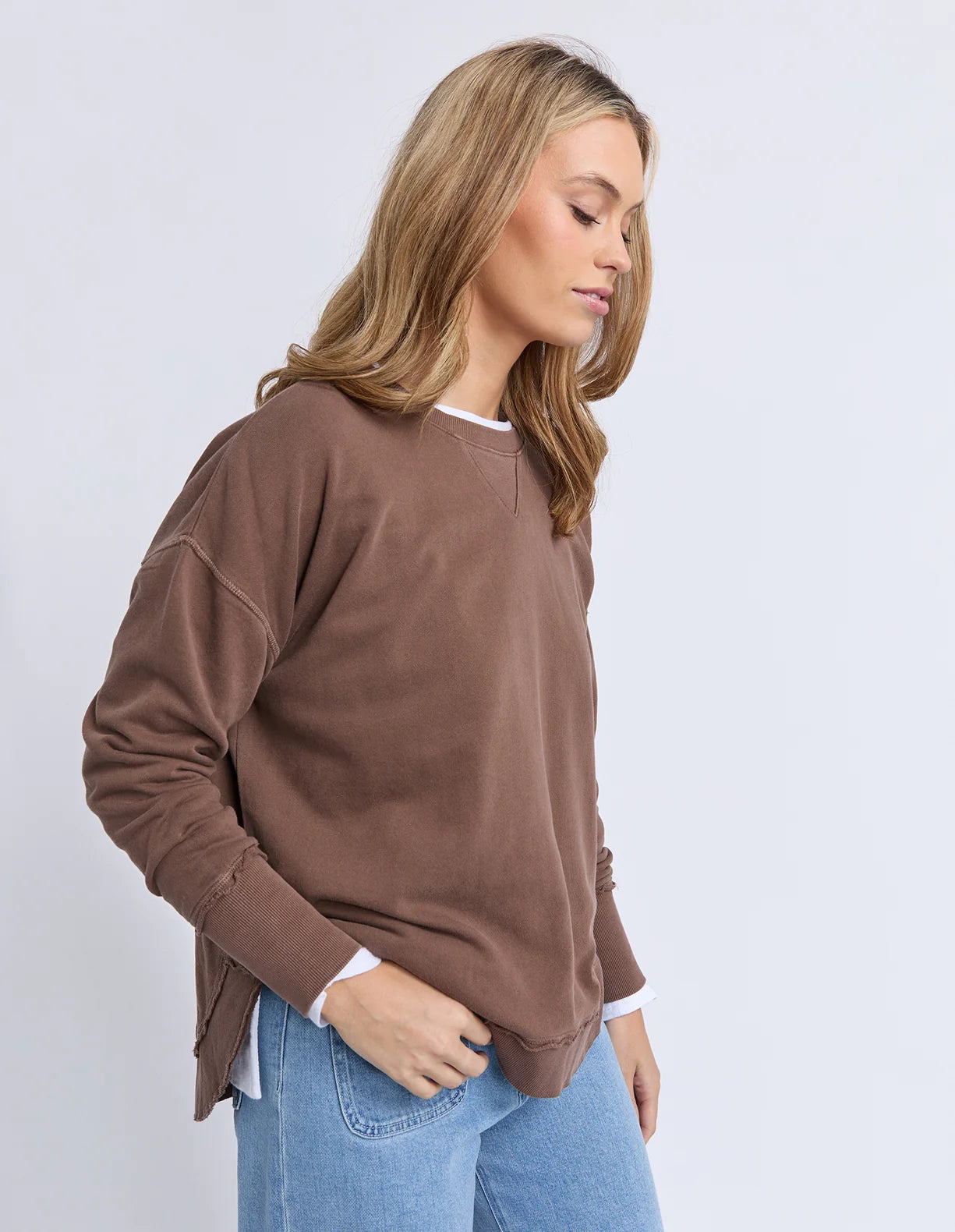 Foxwood Delilah Crew | Chocolate