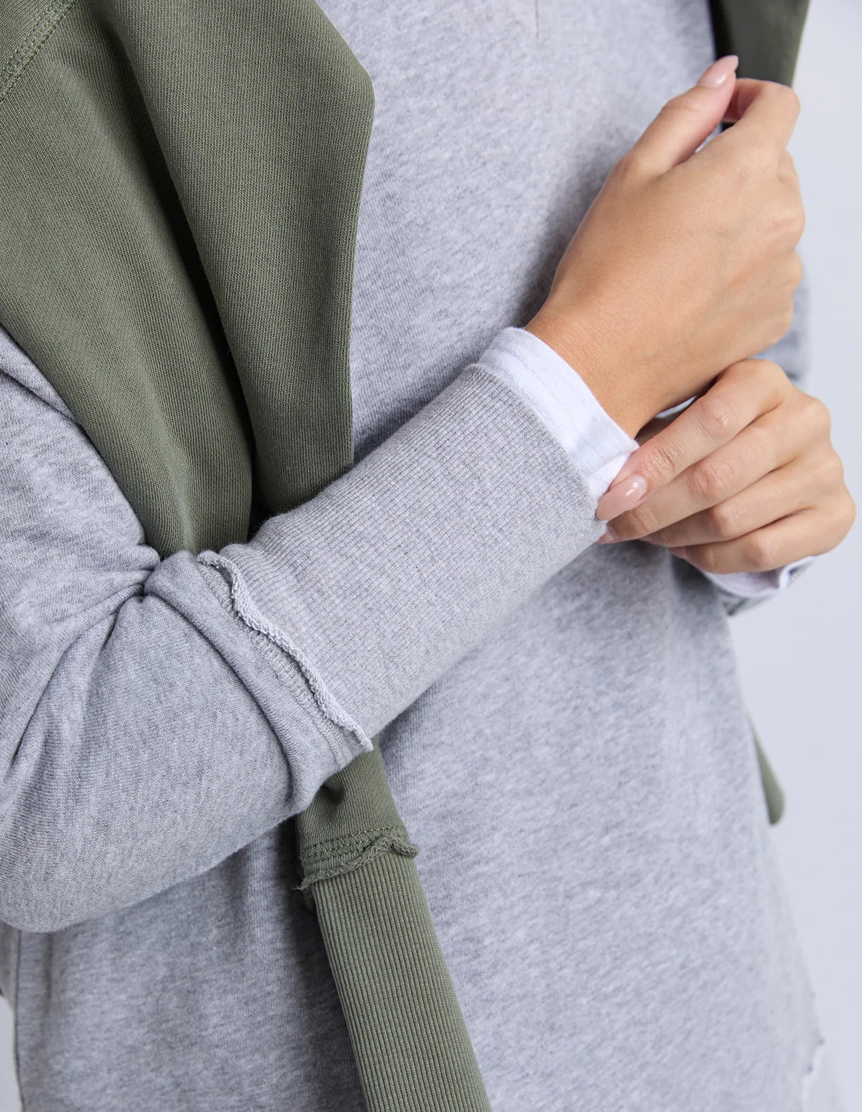 Foxwood Delilah Crew | Grey Marle