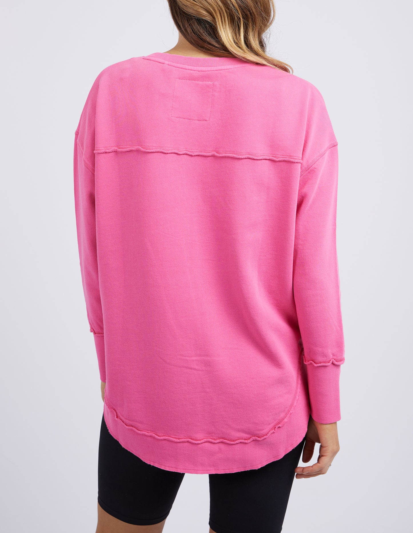 FOXWOOD SIMPLIFIED CREW BRIGHT PINK