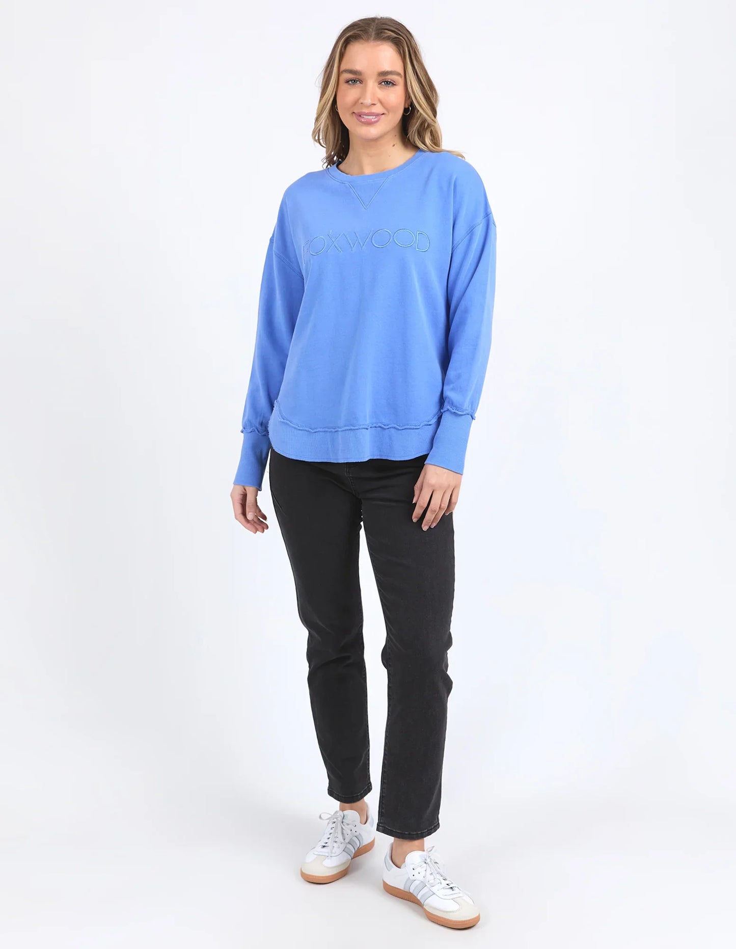 Foxwood Simplified Crew | Cobalt