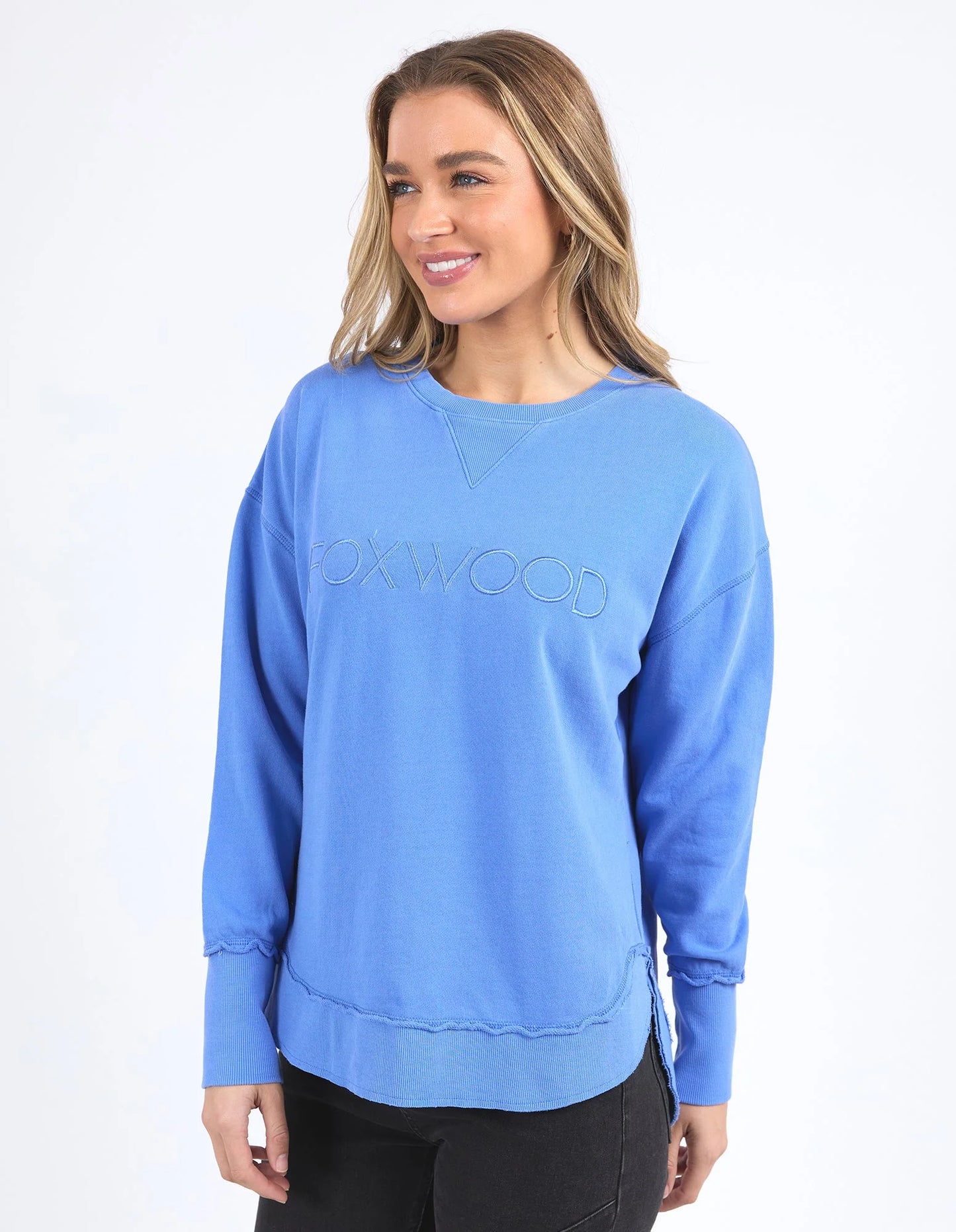 Foxwood Simplified Crew | Cobalt