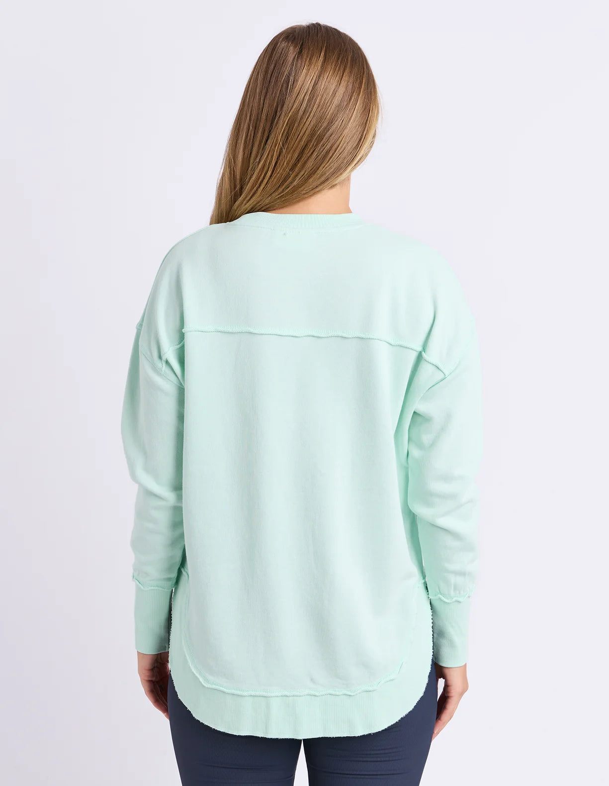 Foxwood Simplified Crew | Pale Mint