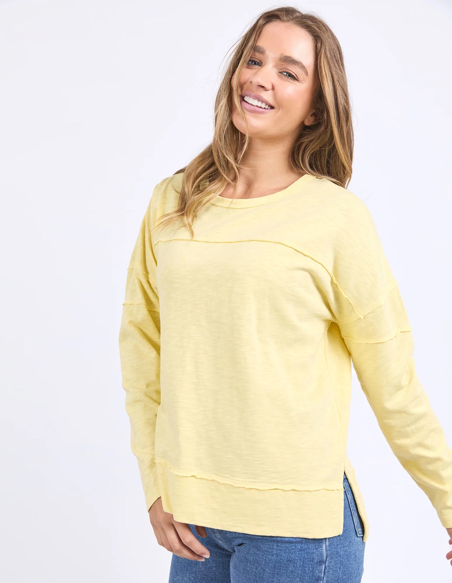 FOXWOOD JAYNE THROW ON TOP LEMON