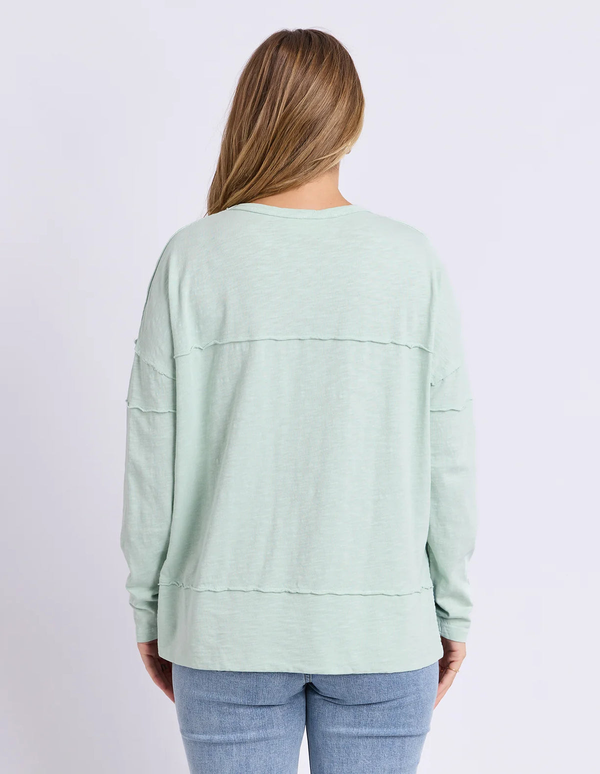 Foxwood Jayne Throw On Top | Subdued Mint