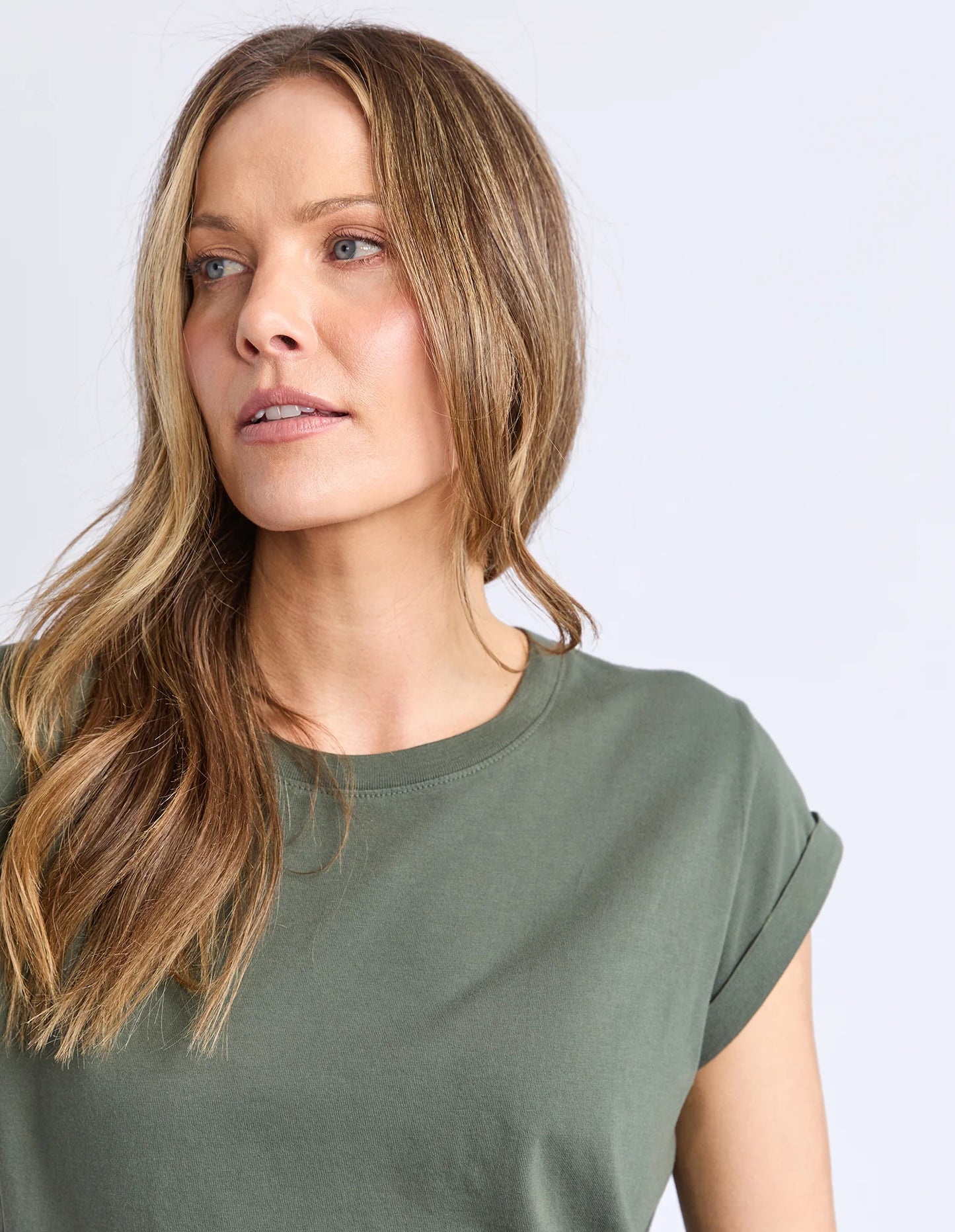 FOXWOOD MANLY TEE KHAKI