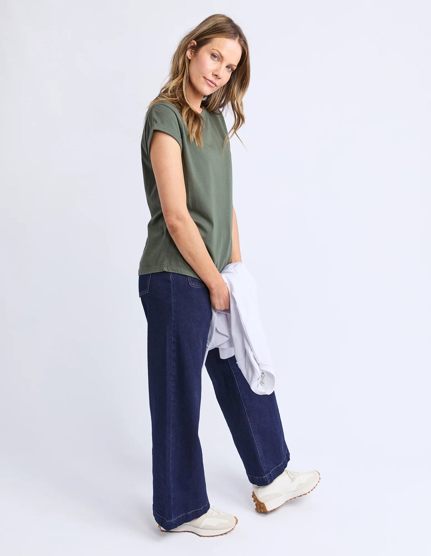 FOXWOOD MANLY TEE KHAKI