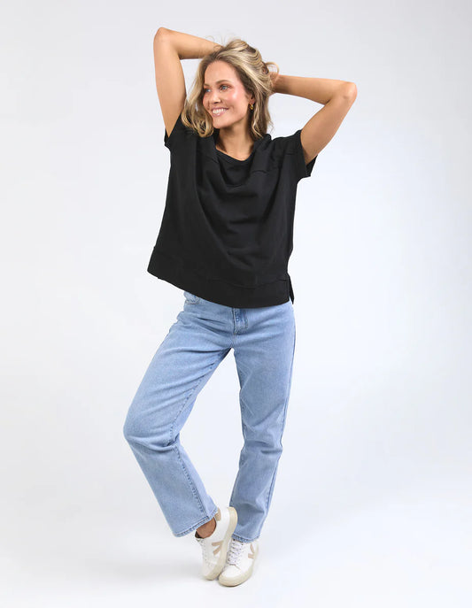 Foxwood Allison Tee Black