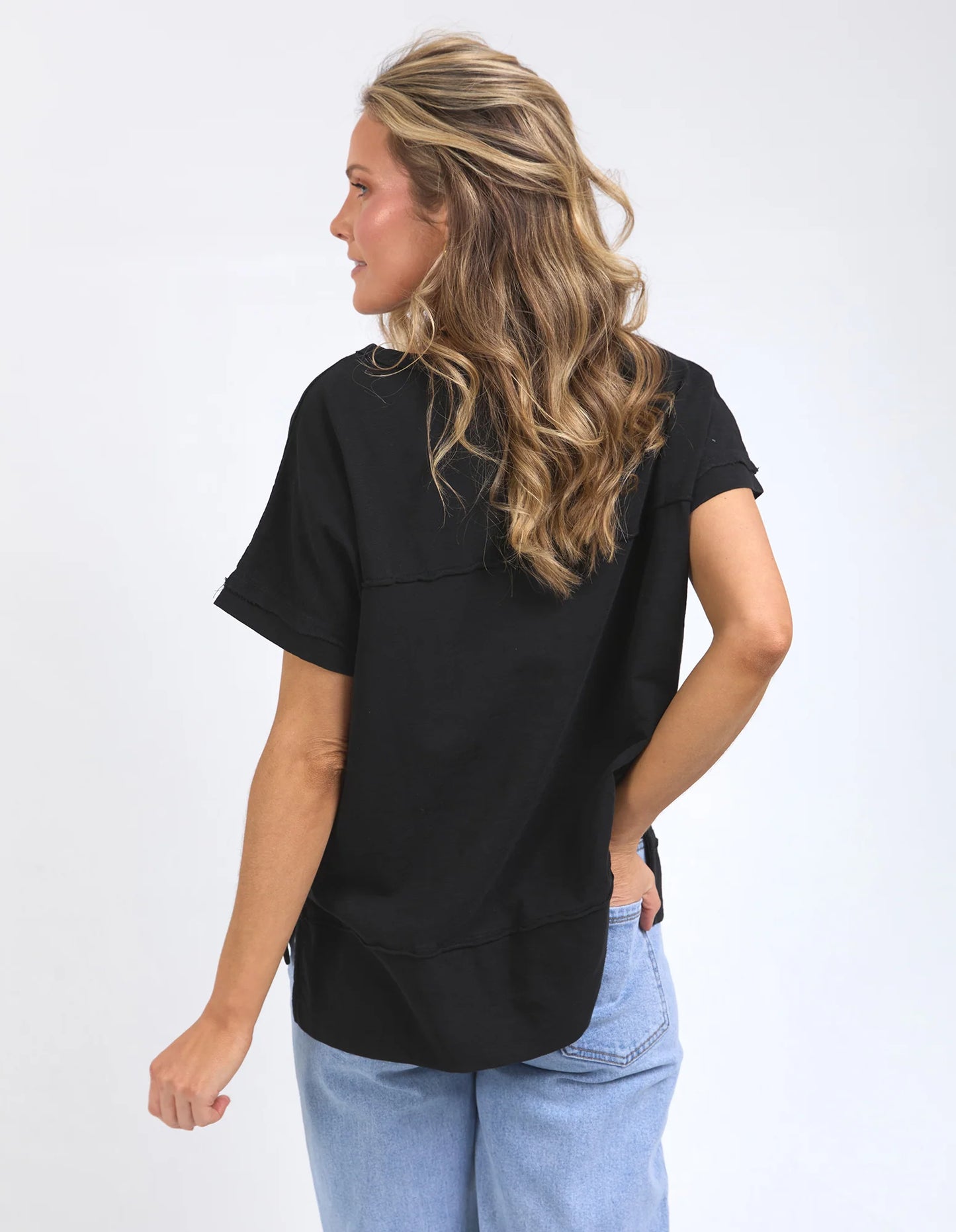 Foxwood Allison Tee Black