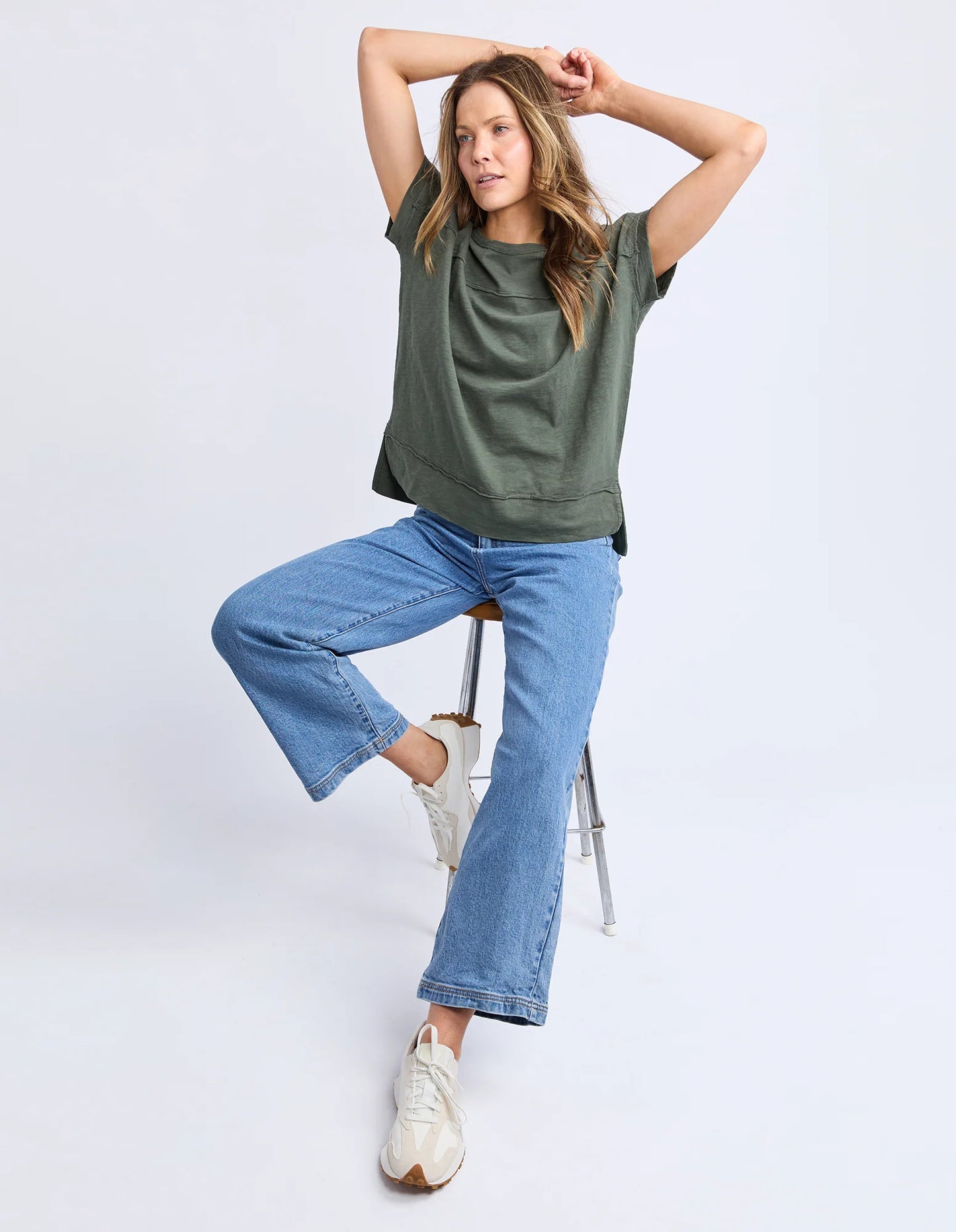 Foxwood Allison Tee Khaki