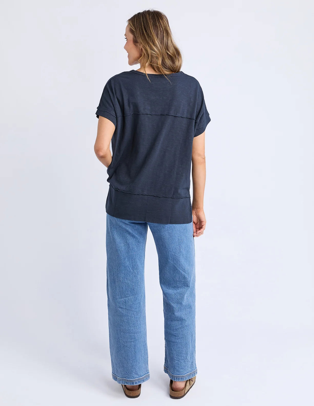 Foxwood Allison Tee | Dark Saphire