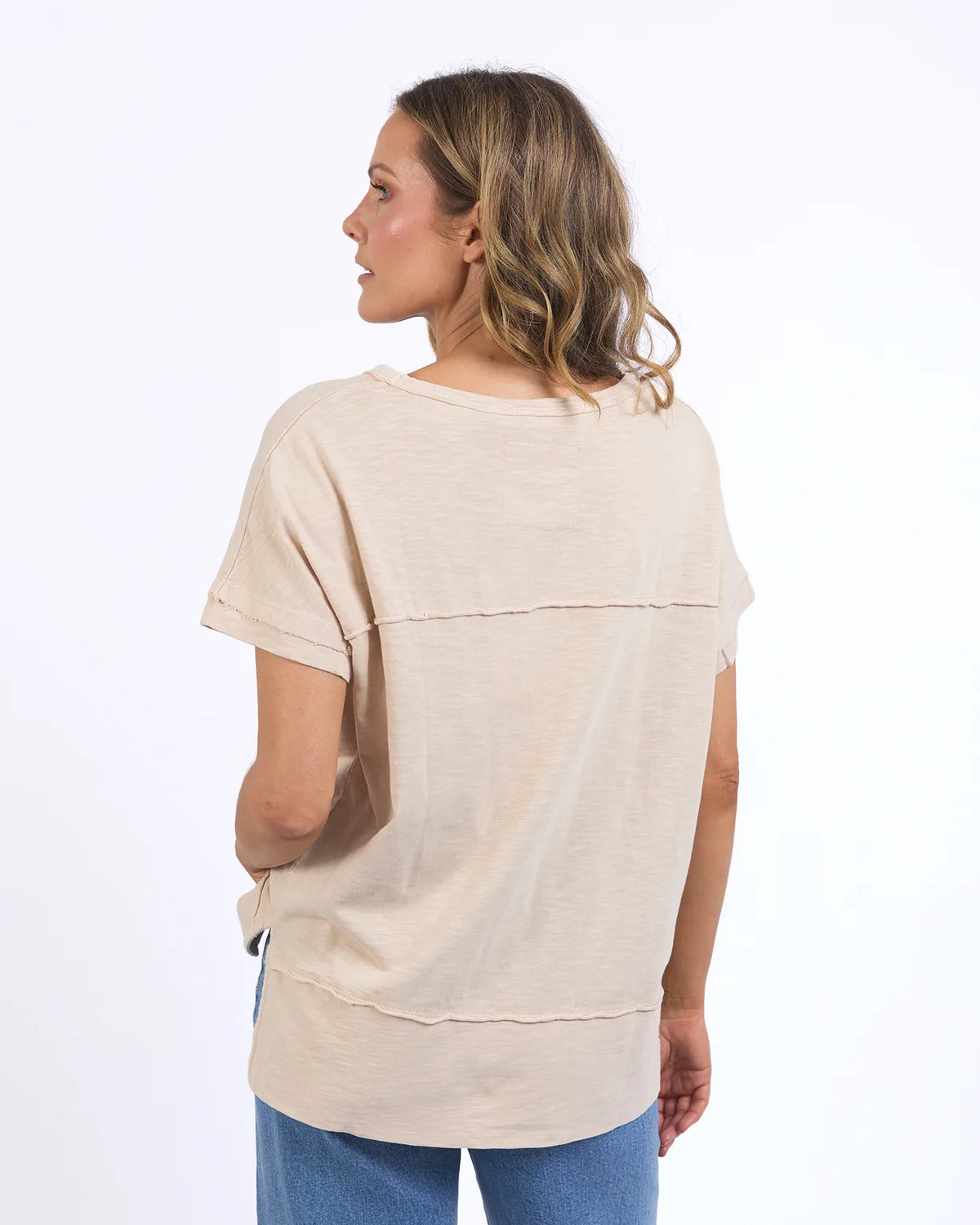 Foxwood Allison Tee | Oat
