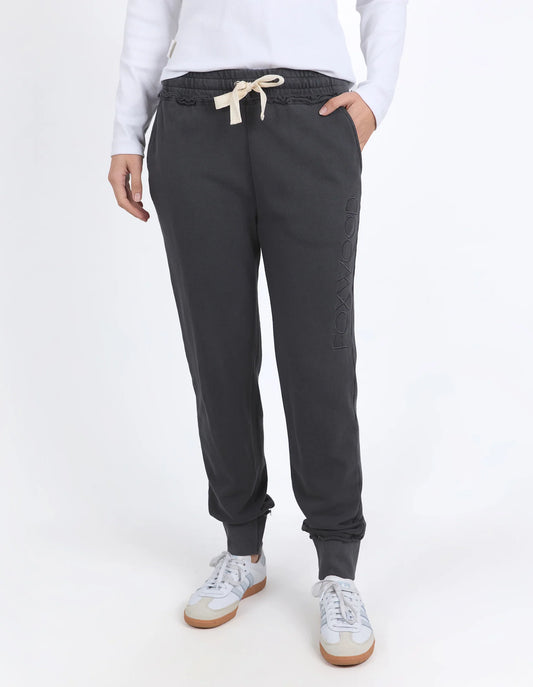 FOXWOOD SIMPLIFIED TRACK PANT COAL