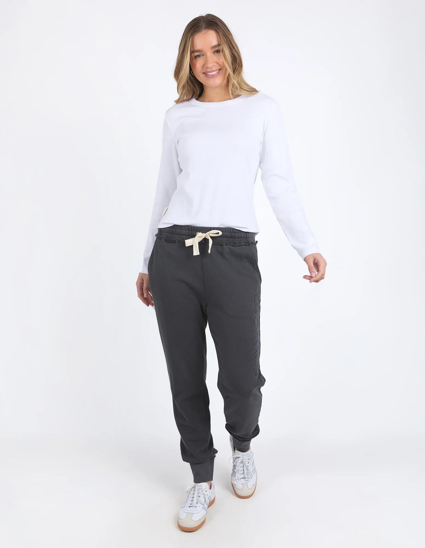 FOXWOOD SIMPLIFIED TRACK PANT COAL