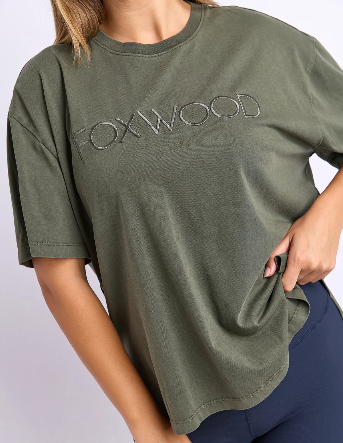 Foxwood Simplified Tee | Khaki