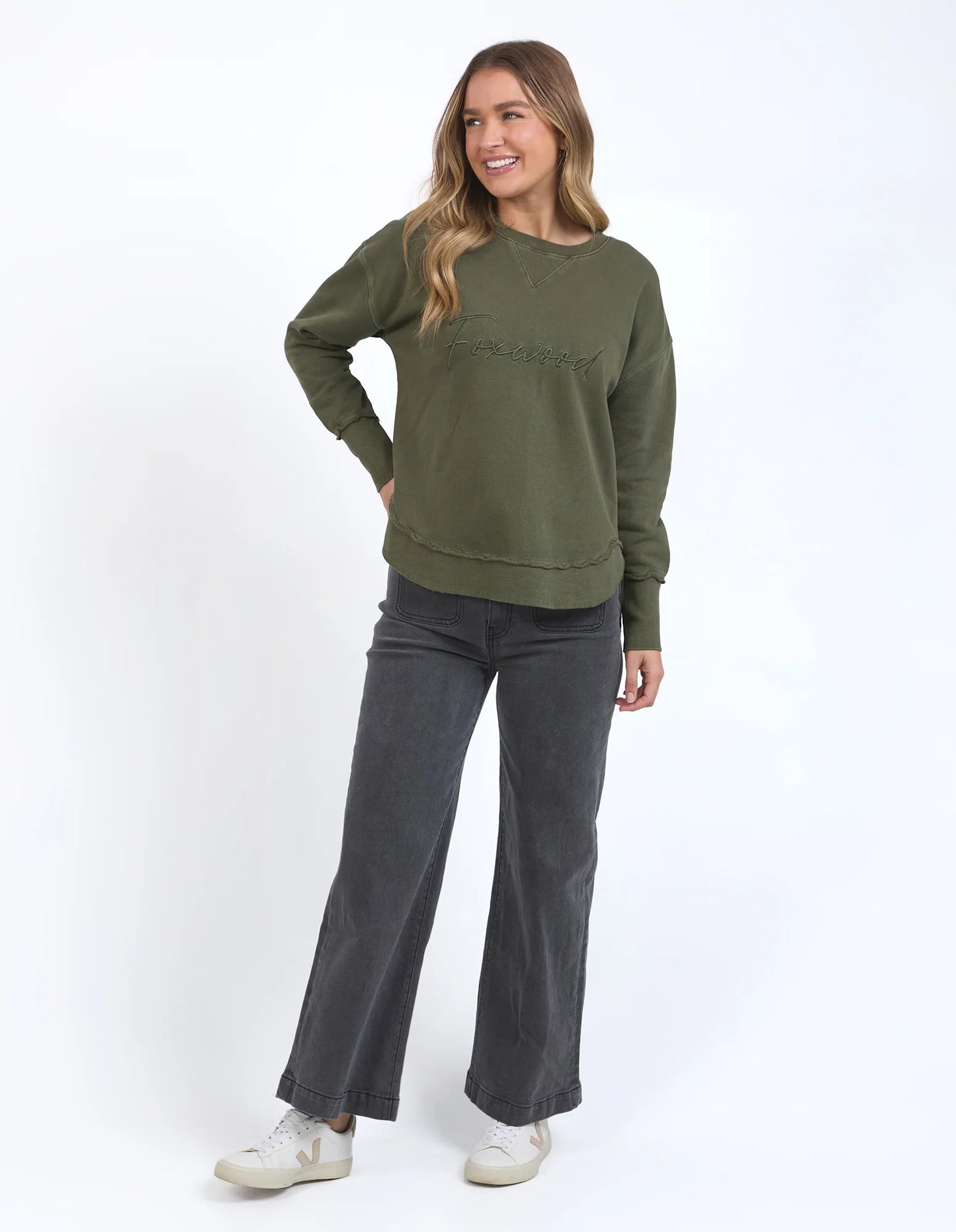 Foxwood Signature Crew | Khaki