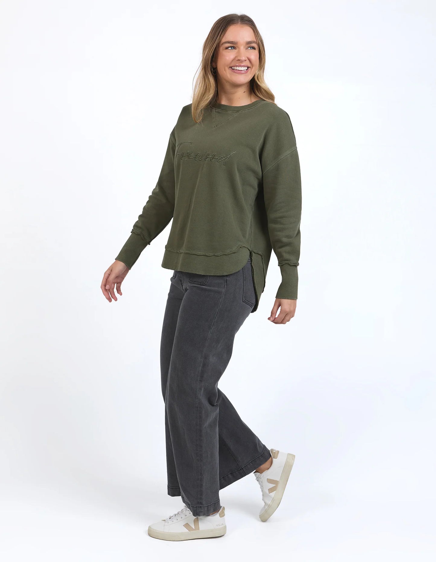 Foxwood Signature Crew | Khaki