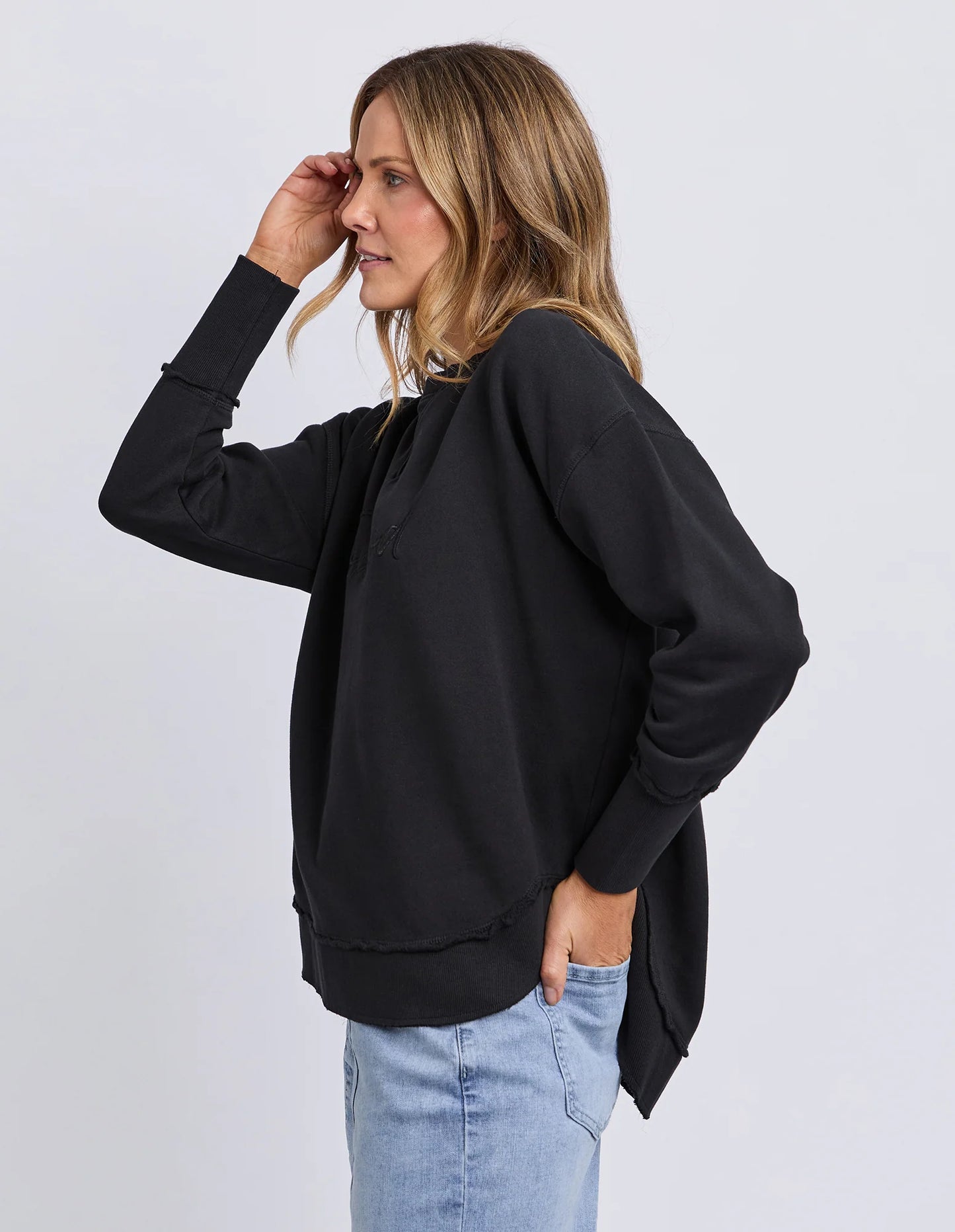 Foxwood Signature Crew | Washed Black