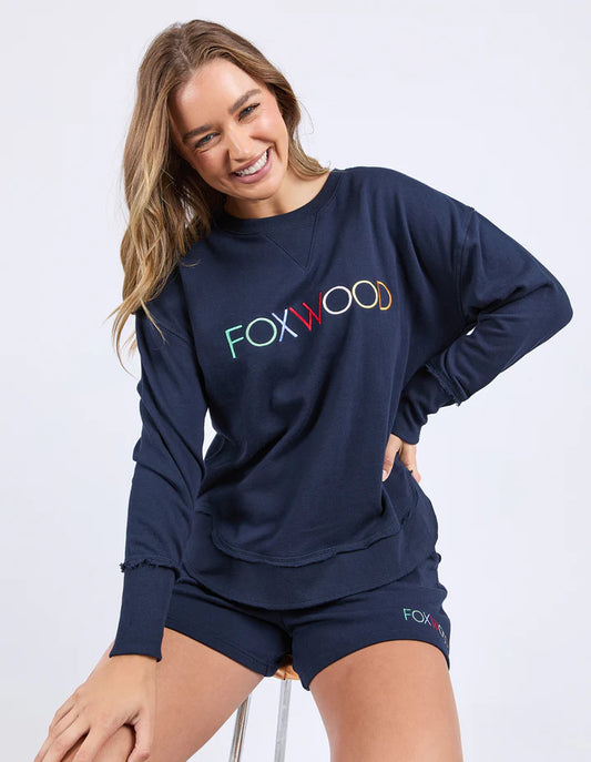 FOXWOOD SIMPLIFIED CONFETTI CREW NAVY