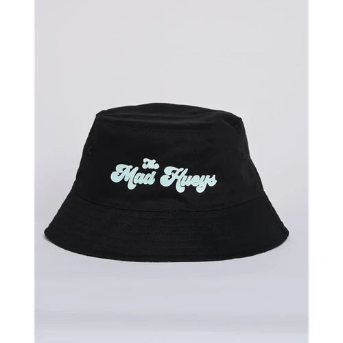 The Mad Hueys Hueys Paradise Reversible Bucket Hat | Black