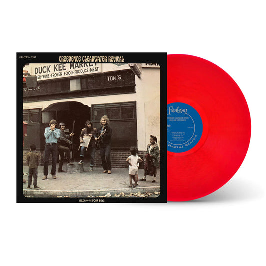 CREEDENCE CLEARWATER REVIVAL WILLY AND THE POORBOYS LTD ED RED LP