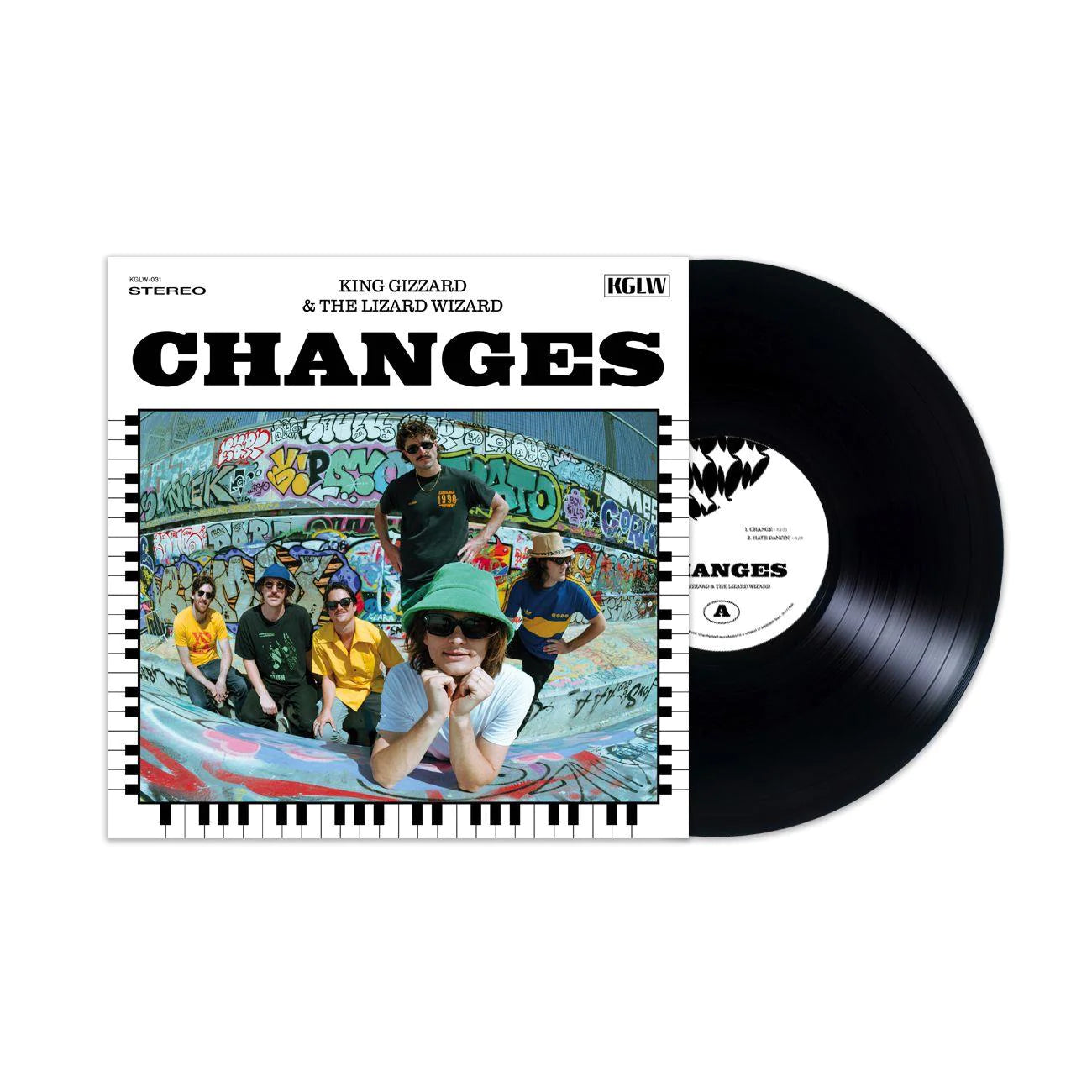 KING GIZZARD & THE LIZARD WIZARD CHANGES RECYCLED BLACK WAX LP