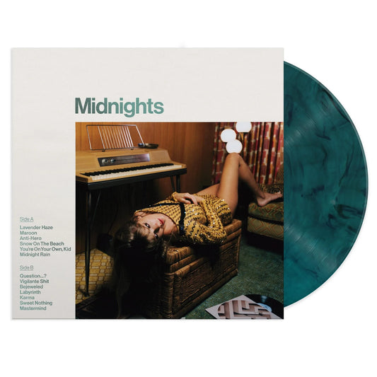 TAYLOR SWIFT MIDNIGHTS JADE GREEN LIMITED EDITION 2LP