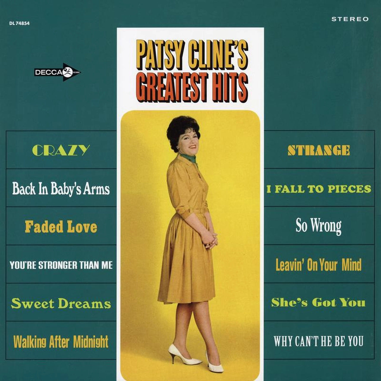 PATSY CLINE GREATEST HITS LP