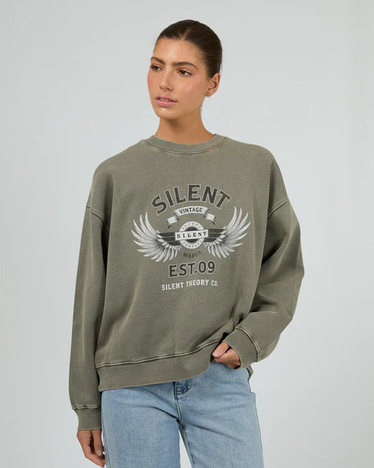 SILENT THEORY VINTAGE CREW COAL