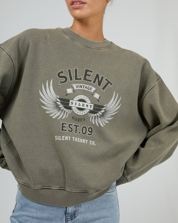 SILENT THEORY VINTAGE CREW COAL