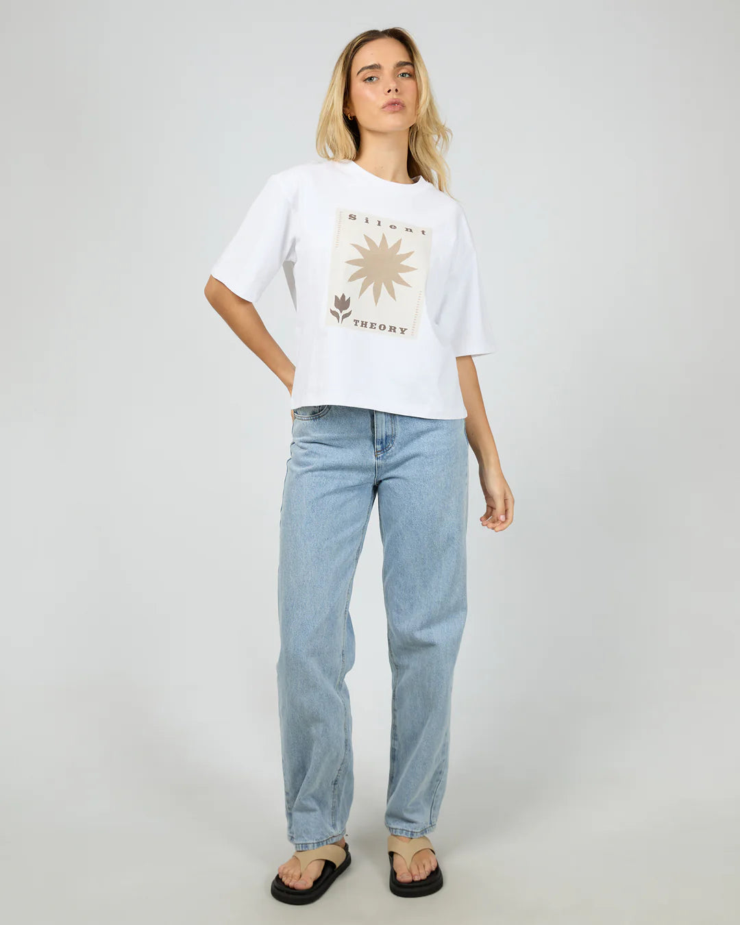 SILENT THEORY POSTER TEE WHITE