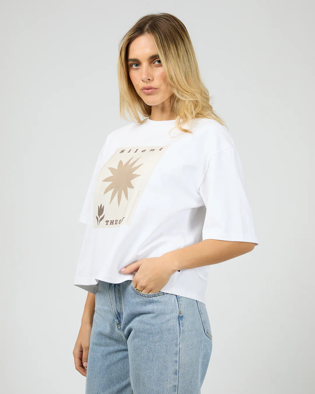 SILENT THEORY POSTER TEE WHITE