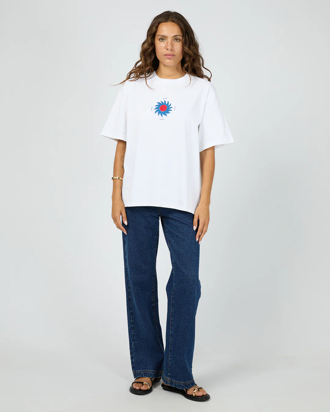 Silent Theory Sol Solis Tee White