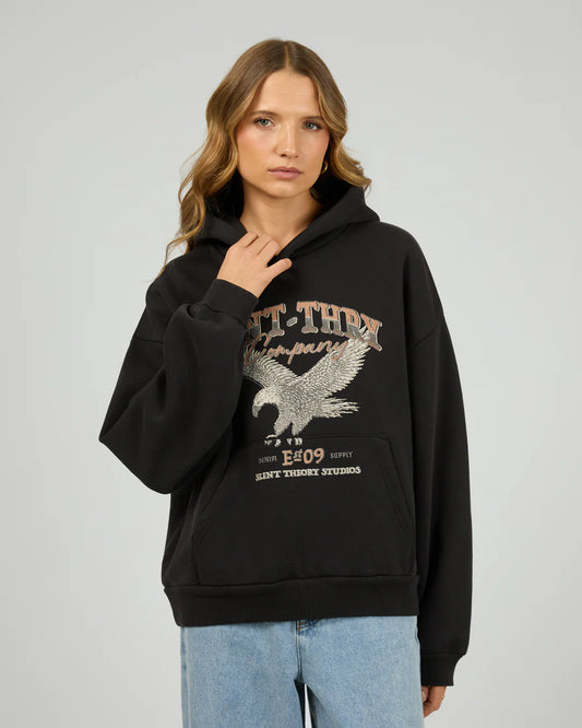 Silent Theory Ambient Hoodie | Washed Black