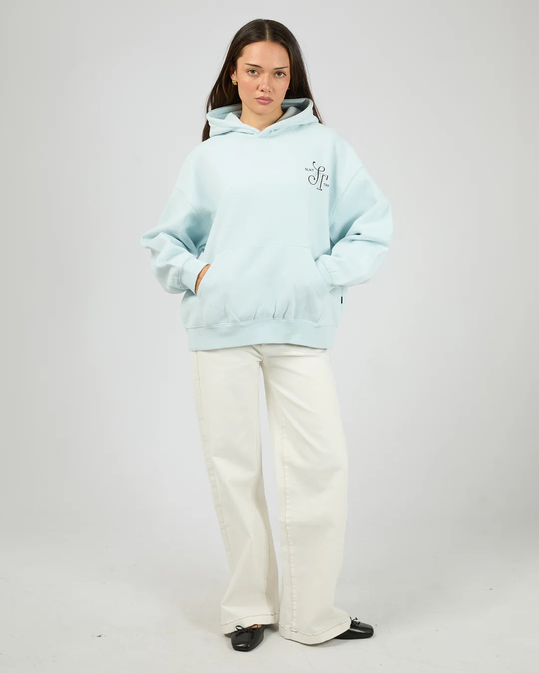 Silent Theory Elevated Hoodie | Light Blue