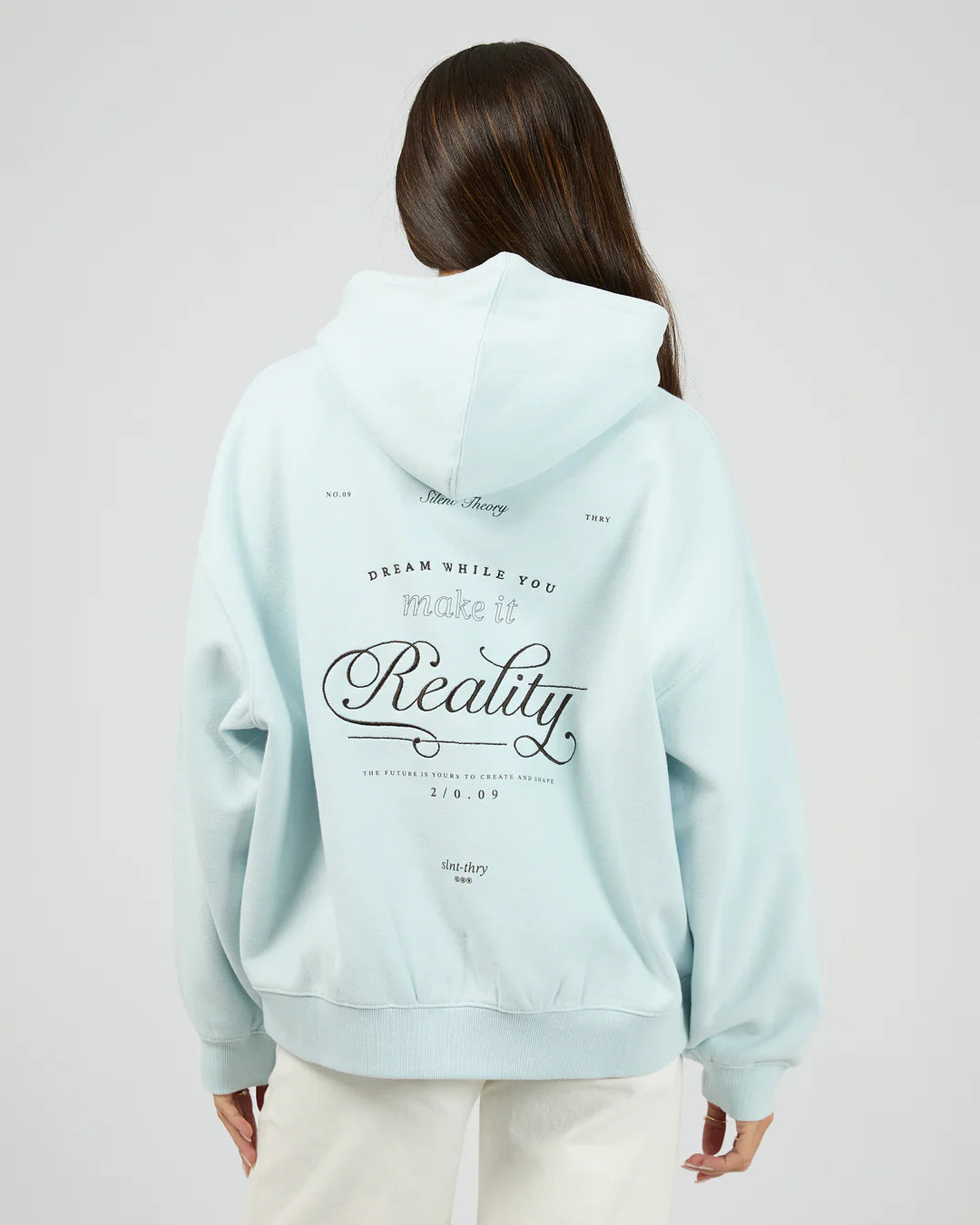 Silent Theory Elevated Hoodie | Light Blue